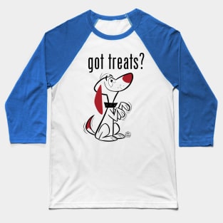 GOT TREATS DOG CARTOON Baseball T-Shirt